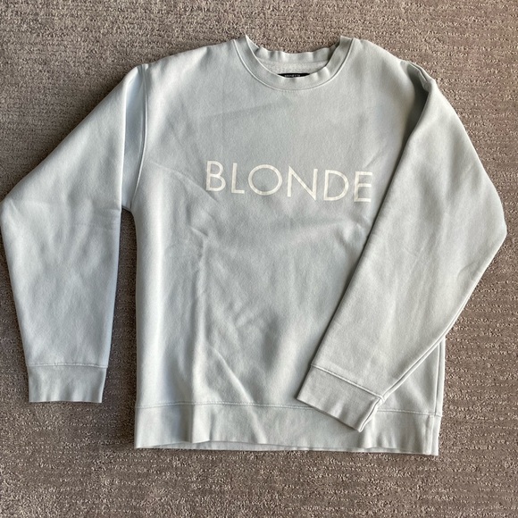 Brunette The Label Sweatshirt BLONDE - Picture 1 of 7